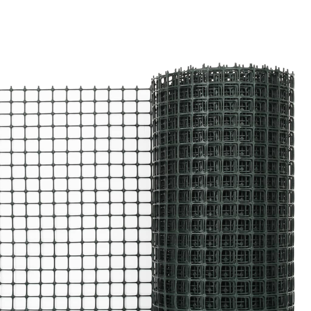 Garden Fence Mesh HDPE 50x0.6 m Green